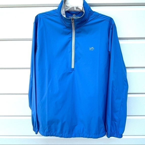 SOUTHERN TIDE Skipjack T3 Tide To Trail Quarter Zip Lightweight Jacket Size S - Picture 1 of 12